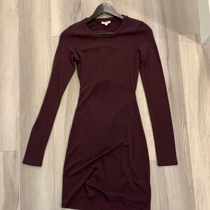 Wilfred cut out back fitted dress